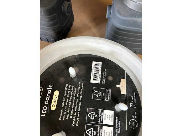 7x camping lamp, lumineo - afbeelding 5 van  6