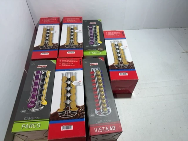 7x capsulehouders en capsstores - afbeelding 1 van  3