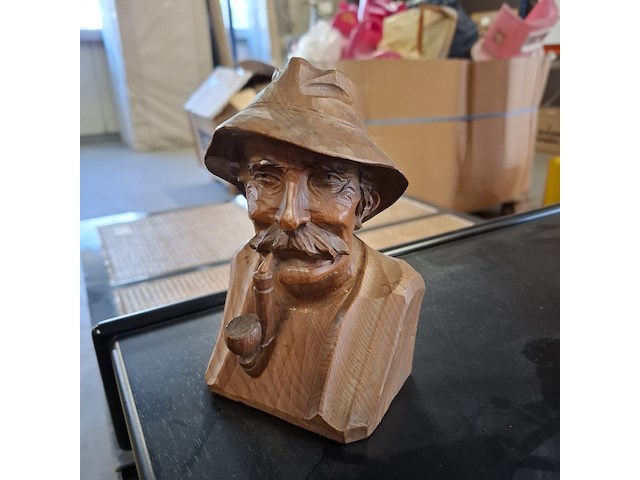 7x decoratieve houten beeldjes - afbeelding 6 van  8