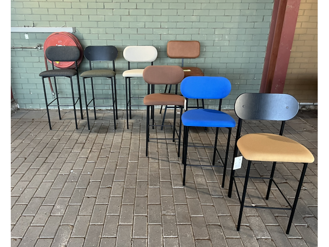 7x design barkrukken, studio henk - afbeelding 1 van  6