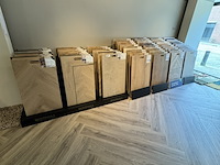 7x display met vloerborden monitinique en mflor - afbeelding 1 van  5