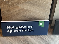 7x display met vloerborden monitinique en mflor - afbeelding 5 van  5