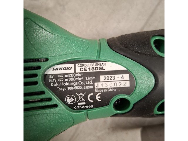7x divers accu/elektrisch gereedschap hikoki, diverse modellen - afbeelding 12 van  13