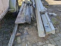 7x diverse betonnen vloerleggers - afbeelding 1 van  4