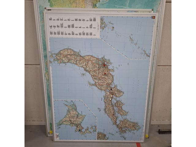 7x diverse landkaart - afbeelding 5 van  7