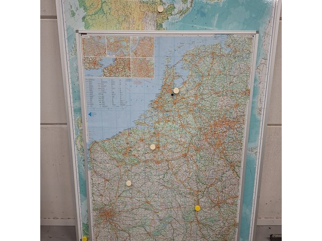 7x diverse landkaart - afbeelding 6 van  7