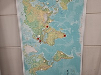 7x diverse landkaart - afbeelding 7 van  7