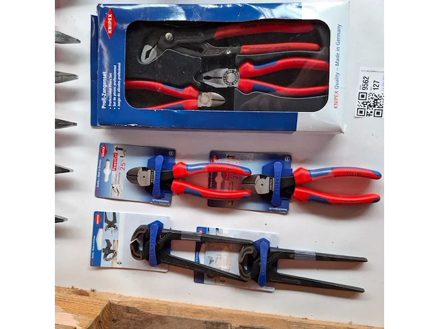 7x diverse tangen knipex - afbeelding 1 van  4