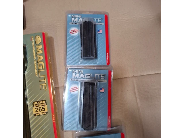 7x diverse zaklamp maglite - afbeelding 6 van  9