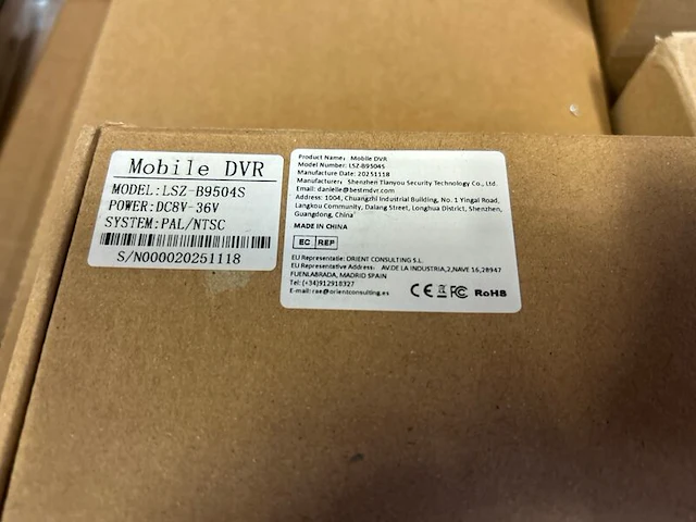 7x diversen w.o. mobiele video recorder w.o. qinglee - afbeelding 2 van  8