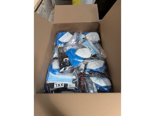 7x doos à 50 stuks coverallset active gear, x571, bouwjaar 2019 - afbeelding 4 van  6