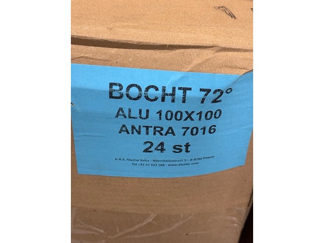 7x doos bocht regenpijp, antraciet - afbeelding 2 van  7