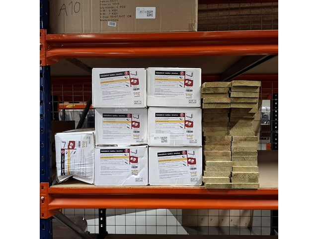 7x doos dakhaken valkbox, smartline 759032zw-01 - afbeelding 1 van  4