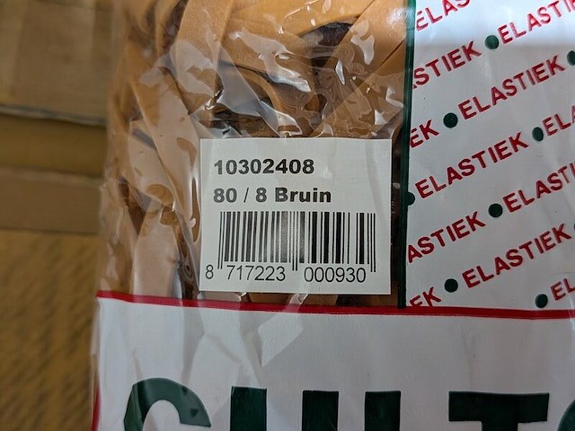 7x doos met elastiek, culto, 80 / 8, bruin - afbeelding 3 van  5