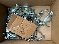 7x doos met installatiemateriaal met o.a. metalen pijpbeugels - afbeelding 3 van  8