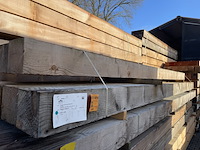 7x douglas balken fijnbezaagd, 200x200mm, lengte 500cm - afbeelding 2 van  3