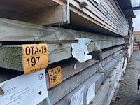 7x douglas balken fijnbezaagd, 75x200mm, lengte 400cm - afbeelding 2 van  3