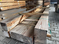 7x douglas balken geschaafd, 190x190mm, lengte 500cm - afbeelding 1 van  3