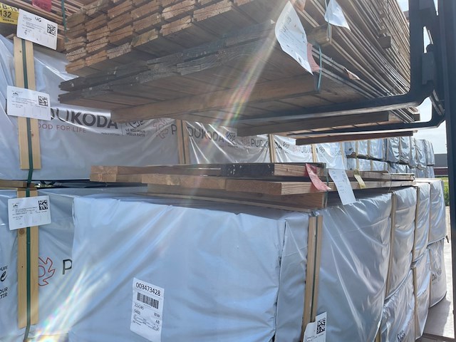 7x douglas planken geschaafd, 35x190mm, lengte 300cm - afbeelding 2 van  3