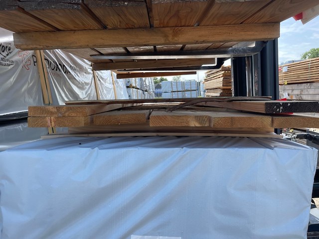 7x douglas planken geschaafd, 35x190mm, lengte 300cm - afbeelding 3 van  3
