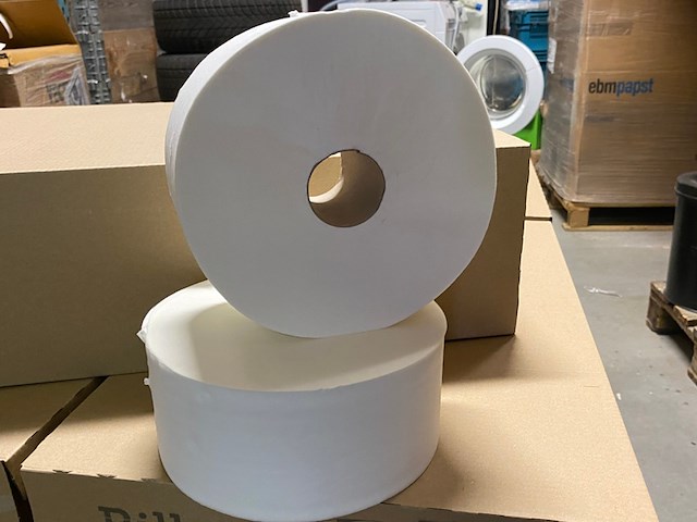 7x dozen a 12 stuks jumbo wc-rol 270 meter - afbeelding 3 van  5