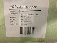 7x dozen a 2000 stuks zweedse steekvlagetjes - afbeelding 3 van  4