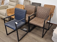 7x eetkamerstoel en 1x barkruk - afbeelding 1 van  10