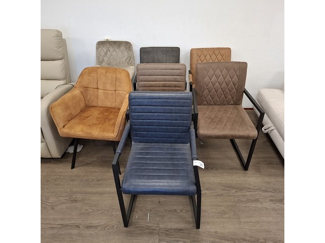 7x eetkamerstoel en 1x barkruk - afbeelding 3 van  10