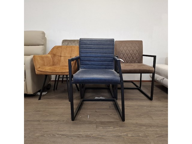 7x eetkamerstoel en 1x barkruk - afbeelding 4 van  10