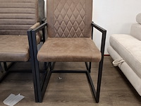 7x eetkamerstoel en 1x barkruk - afbeelding 6 van  10