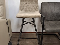 7x eetkamerstoel en 1x barkruk - afbeelding 9 van  10