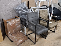 7x eetkamerstoel met armleuning - afbeelding 1 van  7