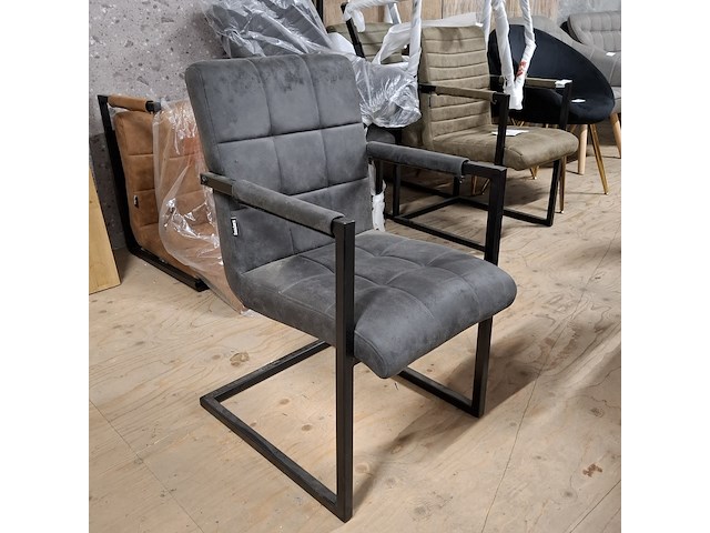 7x eetkamerstoel met armleuning - afbeelding 2 van  7