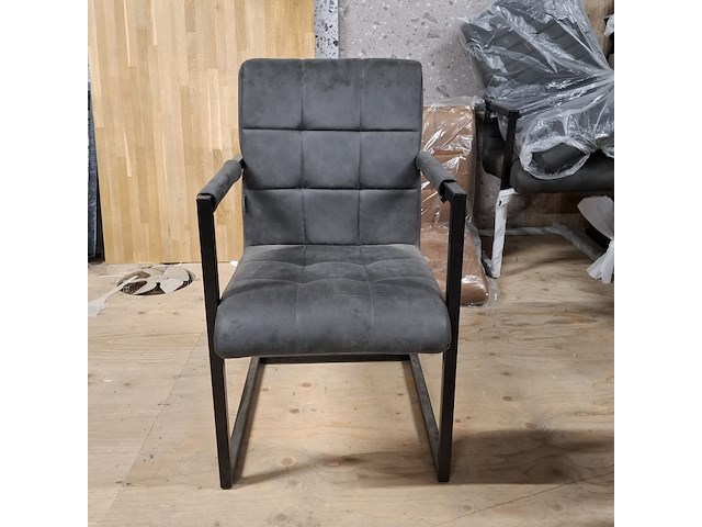 7x eetkamerstoel met armleuning - afbeelding 3 van  7