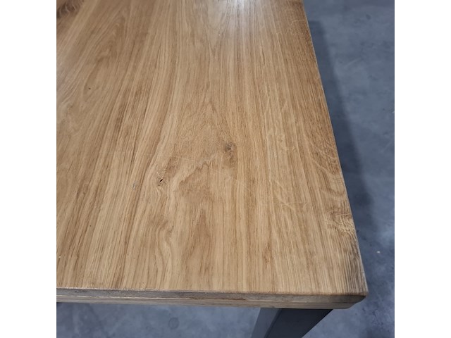 7x eiken horeca/ kantine tafels - afbeelding 5 van  8