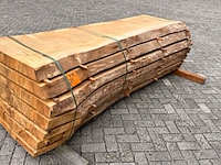 7x eiken stam gezaagd, 80x930mm, lengte 240cm - afbeelding 2 van  3