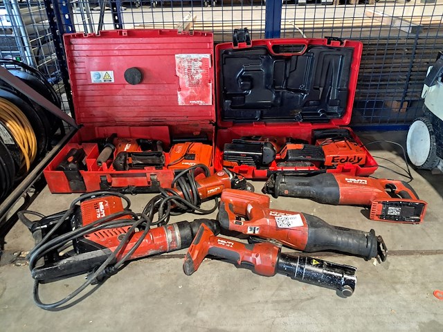 7x elektrisch handgereedschap, hilti - afbeelding 1 van  33