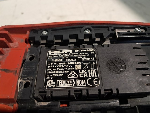 7x elektrisch handgereedschap, hilti - afbeelding 31 van  33