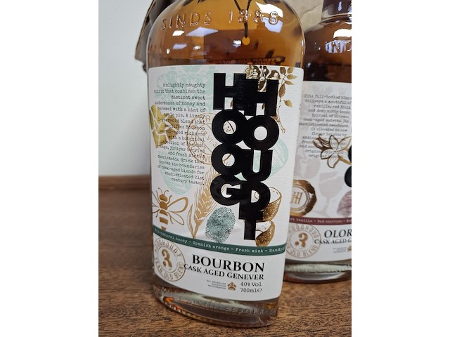 7x fles hooghoudt genever - afbeelding 1 van  2