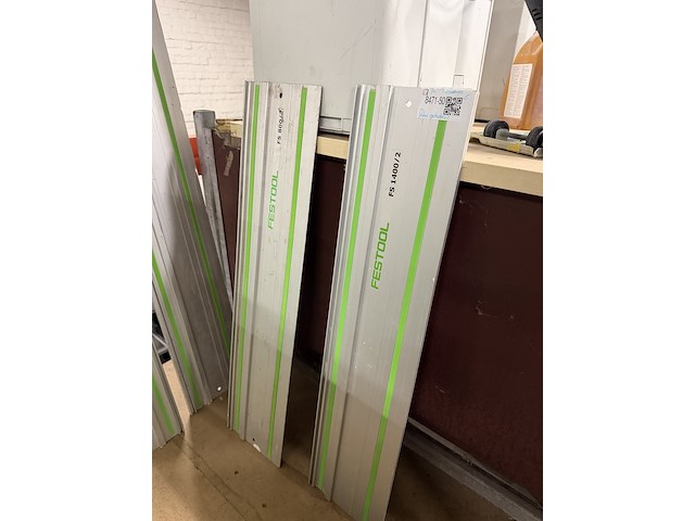 7x geleiderail (3 verschillende afmetingen) festool - afbeelding 6 van  6