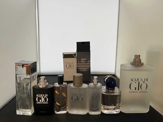7x giorgio armani parfum - afbeelding 1 van  2
