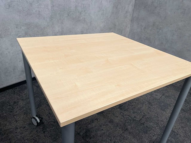 7x gispen - verrijdbare kantinetafel 80x80 - afbeelding 1 van  3