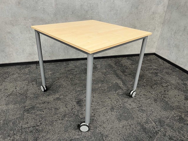 7x gispen - verrijdbare kantinetafel 80x80 - afbeelding 2 van  3