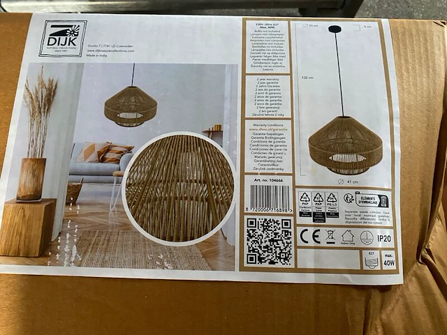 7x hanglamp, dknc, diverse modellen - afbeelding 2 van  4