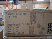 7x hanglamp, furniqs, stetson - afbeelding 3 van  3