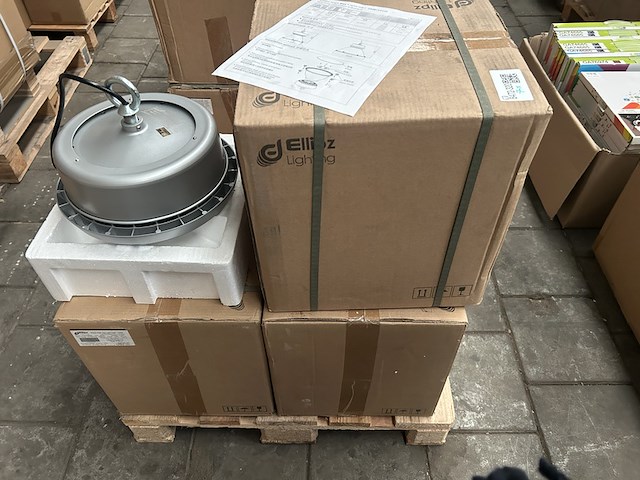 7x high bay light hb1 120w ellipz lighting - afbeelding 1 van  6