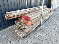 7x houten gordingen - afbeelding 1 van  6