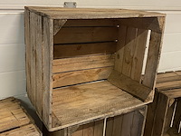 7x houten kist (stapelbaar) - afbeelding 3 van  3
