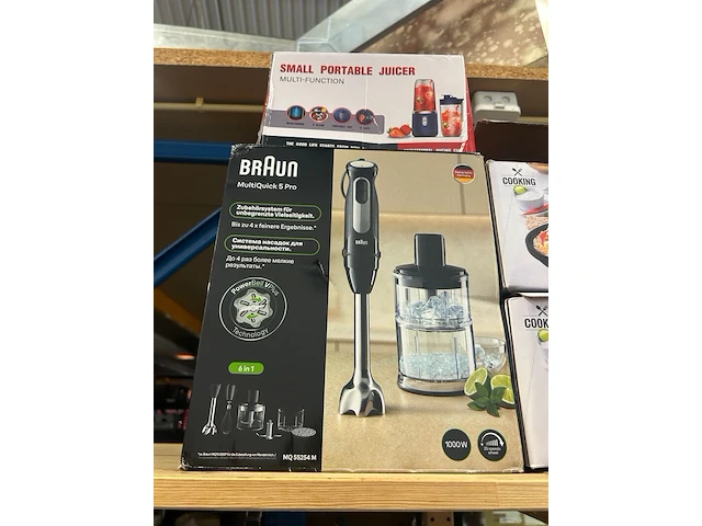 7x huishoudelijke apparaten, keukenapparatuur, w.o. braun, cooking, bialetti - afbeelding 3 van  6