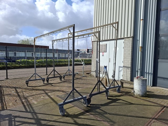 7x hulpstuk/stelling t.b.v. spuitcabine - afbeelding 3 van  5